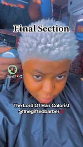 @TGB💢🐝 Final Section 💥Who says you can't rock white hair? 🙌✨ Follow  along with my step-by-step guide