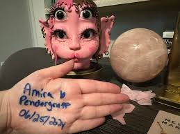 Is anyone interested in trading Crybaby perfume for Portals Parfum statue?