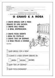 Cantiga O Cravo E A Rosa Para Imprimir Cravo E A Rosa Sequencia Didatica Atividades De Poesia Atividades Alfabetizacao E Letramento Atividades