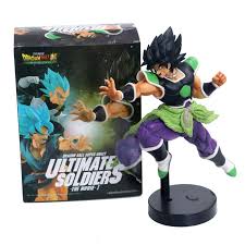 Shop for dragon ball z collectibles on walmart. 2020 Dragon Ball Z Broli Broly Ultimate Soldiers Super Saiyan Movie Green Ver Pvc Action Figure Dbz Goku Fighting Model 24cm Aliexpress