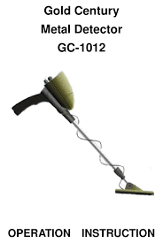 To run the metal detector requires one 9v alkaline battery(not included), giving it in total 150 hours of use. Gold Century Gc 1012 Operation Instruction Manual Pdf Download Manualslib