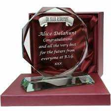 Semi annual sale up to 75% off plus free shipping on all orders $75+ details. De Walden Retirement Gifts For Women Engraved Personalised Crystal Glass Ladies For Sale Online Ebay