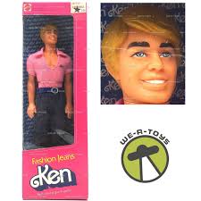 Barbie Fashion Jeans Ken Doll Best Looking Guy in Jeans 1981 Mattel #5316
