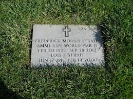 Frederick Morris “Fred” Strait (1925-2012)