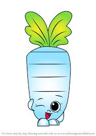 Learn How To Draw Wild Carrot From Shopkins Shopkins Step By Step Drawing Tutorials Learn how to draw rita remote petkins shopkins in this very interesting and easy drawing tutorial. learn how to draw wild carrot from