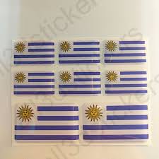 The national flag of uruguay (spanish: Kfz Aufkleber Uruguay 3d Flagge Fahne Gedomt Epoxy Resin
