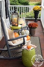 If you choose right furniture and elements. Easy But Creative Fall Porch Decorating Ideas03 Front Porch Decorating Porch Decorating House With Porch