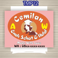 Decoration yang dia buat pun cantik. Stiker Label Makanan Wismakreasi 0812 1344 3110 0821 1499 6033