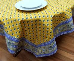 French Cotton And Coated Tablecloths From Provence Table Cloth Provence Style French Table Linens