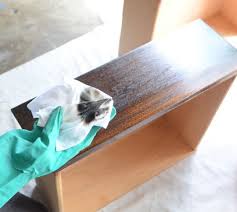To paint the piece, i needed to do something about the damaged veneer because it would be obvious under the paint. How To Stain Paint Veneer Furniture Wills Casa Painting Veneer Paint Furniture Wood Furniture