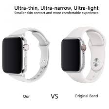 Best Buy Soft Silicone Watch Bands For Women Series 4 Series 3 Series 2 Series 1 42mm 44mm White Online From Halleast Free Shipping Halleast Com Apple Watch Apple Watch Faces Apple Watch Bands