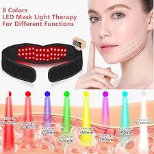 Red Light Therapy Device for Chin, Red Light Therapy for Neck Near Infrared  Light Therapy 660nm 880nm Led Wrap