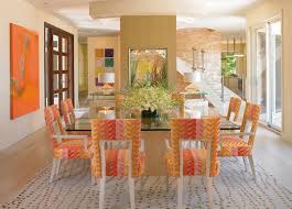 Brown is a versatile color. 15 Catchy Orange Dining Room Designs Home Design Lover