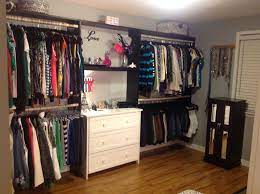 Before you start adding shelves, determine what color you're going to paint your new dressing room. Pin By C M On Design Spare Room Closet Spare Bedroom Closets Closet Makeover