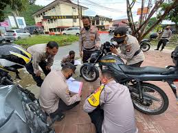Polres Gorontalo Kota Gelar Pemeriksaan Kenderaan Dinas - POLRESTA  GORONTALO KOTA