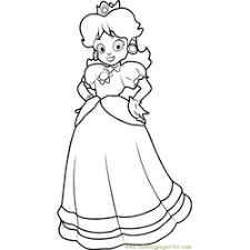 Showing 12 coloring pages related to baby rosalina. Super Mario Princess Daisy Coloring Pages Imanfeeqry