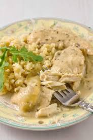Place chicken on rack, then season (i used salt, pepper, garlic powder, paprika and sprigs of fresh thyme). Crock Pot Garlic Herb Chicken Tenders Pantry Dinner Crafting A Family