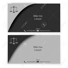 Lawyer business cards need to be memorable, communicating trust and expressing confidence, so prospective clients feel comfortable. Lawyer Business Card Royalty Free Cliparts Vectors And Stock Illustration Image 66708498