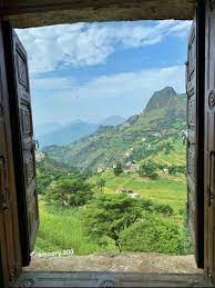 نافذة على ريف اليمن natural landmarks landmarks nature