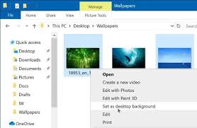 Simultaneously press here is how to do it: How To Set A Different Wallpaper On The Second Monitor In Windows 10