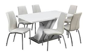 Paired here with the modern white lacquered dining chair, finished in a matching high gloss white lacquered finish. Dining Room Table And Chairs Wild Country Fine Arts