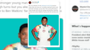 4m likes · 14,089 talking about this. Masterchef Junior Star Ben Watkins Dies At 14 After Battling Rare Cancer Abc13 Houston