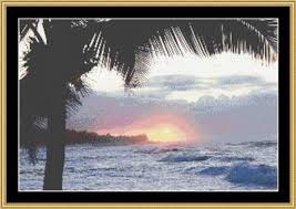 We've got something for everyone! Hawaii Sunset By Mystic Stitch