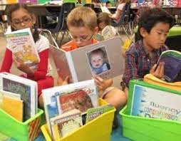 Interesting Way To Set Up Book Boxes Microreads 10 Min Reads Ind Read Reading Workshop Reading Classroom Kindergarten Reading