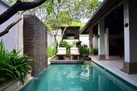 5 One Bedroom Pool Villas Private Pool Of 6x3 Meters Living Room Kitchenette Pool Deck Area Casas Piscina Arquitetura