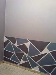 Dengan desain corak dan warna yang unik, jenis cat yang satu ini berhasil memikat hati para masyarakat. Info Terkini 27 Cat Dinding Corak Geometri