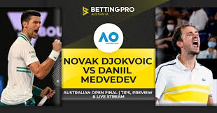 Live score (and video online live stream*) starts on 21 feb 2021 at 08:30 utc time in australian open. Djokovic Vs Medvedev Tips Live Stream Watch Australian Open Final