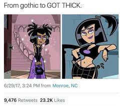 From gothic to GOT THICK | Danny Phantom | Know Your Meme