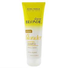 And while a regular shampoo for blonde hair is a must, one with purple tones is equally as basically, it's a must for anyone with lightened locks who never wants to see brassiness in their editor's tip: John Frieda Go Blonder Lightening Shampoo Reviews Photos Ingredients Makeupalley