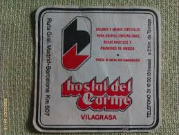 Check spelling or type a new query. Posavasos Hostal Del Carme Vilagrasa Lerida Buy Collectables About Beer At Todocoleccion 41406969