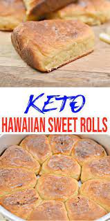 Best Keto Hawaiian Sweet Rolls Low Carb Keto Biscuit Rolls Idea Quick Easy Ketogenic Diet Recipe Video Hawaiian Sweet Rolls Keto Recipes Easy Free Keto Recipes