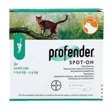 Pet owners deal with scratches. Profender Cat 0 5 2 5 Kg Agrimed Malta