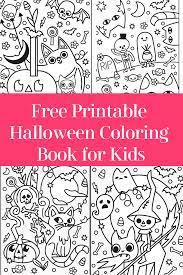 Download Free Printable Halloween Coloring Book For Kids No Strings Attached Pretty Opinionated