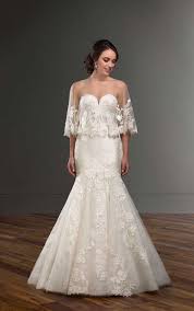 Mermaid Wedding Dress With Detachable Sleeves Martina Liana Wedding Dresses Unique Glam Wedding Dress Simple Wedding Gowns