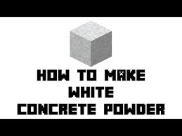 1 material needed to make concrete in minecraft. Top 5 Uses For Concrete Powder In Minecraft