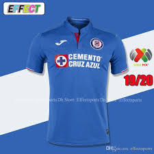 Customize with the official name and number. Joma 2019 2020 Cruz Azul Away Football Soccer T Shirt Trikot Sportausrustung Bekleidung Sport Freizeit Memorial Cards Ie