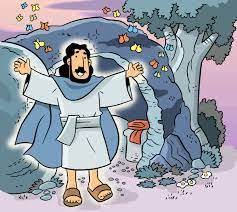 Jesús de nazaret resucita al tercer día de haber sido crucificado. Resultado De Imagen Para La Resurreccion De Jesus Para Ninos A Colores Easter Story Free Bible Images Jesus Is Alive