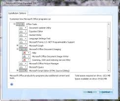 Microsoft Office Document Imaging Is Ms Office Standard 2007 Microsoft Community