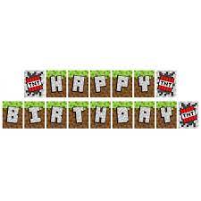 In bitmap (16 px)  help 1,100,292 downloads (1,306 yesterday) 9 comments 100% free. Mining Fun Tnt Jointed Banners 7ft Each Minecraft Party Printables Minecraft Birthday Party Minecraft Party Decorations