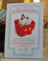 kitchen sink and mickey's kitchen sink