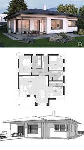 Bungalow House Floor Plans One Level Modern European Style Architecture Interio Video House Architecture Design Bungalow House Floor Plans House Designs Exterior