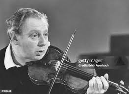 Russian-born US violinist Isaac Stern who played as a soloist and in...  News Photo