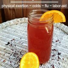 homemade tropical electrolyte drink