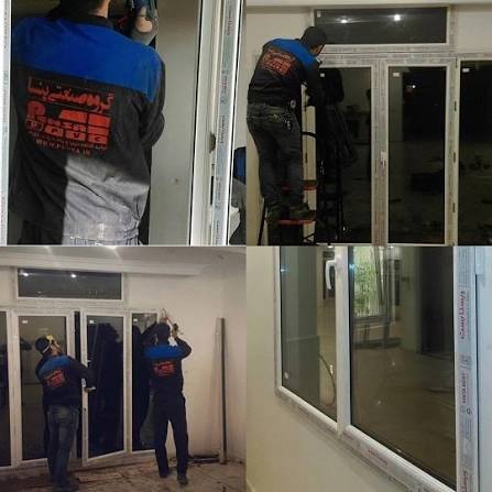 مراحل و آموزش نصب پنجره دوجداره Upvc