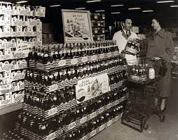 Grocery Store In The 50s Pepsi Vintage Mall Supermarket