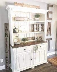The big glass doors are perfect for displaying fine china, and add a quiet elegance to the room. 37 Timeless Farmhouse Dining Room Design Ideas That Are Simply Charming Farmhouse Dining Room Farmhouse Kitchen Decor Farm House Living Room
